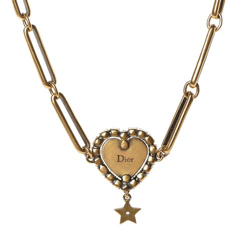 dior choker necklace|christian dior heart necklace.